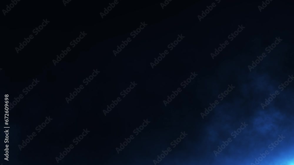 Canvas Prints abstract blue energy clouds background animation, 4k seamless loop