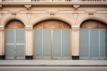 closed Shop shutters, aesthetic look