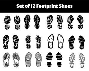 set of footprint