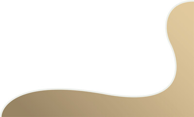 paper cut wave design frame 