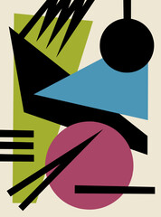 illustration of an background with lines, vector abstract for unique background designs, poster illustration, cute design