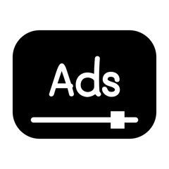 Online advertising icon