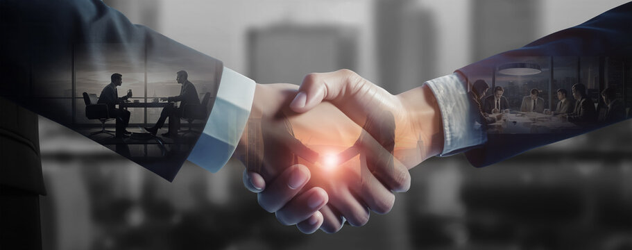 Business ecosystems and partnerships concept. Business collaboration strategies. The value of network and solution of creating new opportunities. Task relations, collaboration, team building.