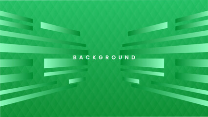 Abstract green speed light trail background. Electric technology triangle texture