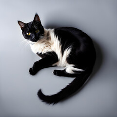 Beautiful Isolate Cat