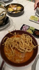 northern thai noodle curry soup