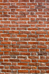 Obraz premium red brick wall as background 23