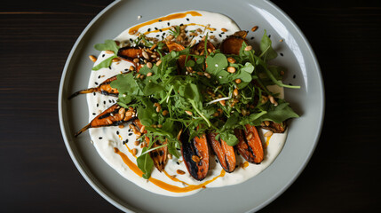 Grilled carrots