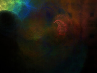 Imaginatory fractal abstract background Image