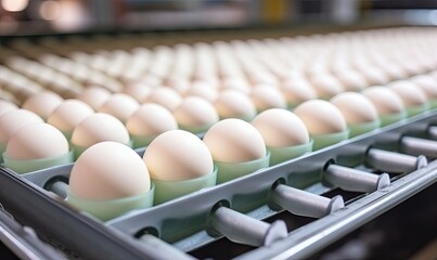 A Collection of Fresh Eggs in a Convenient Carton