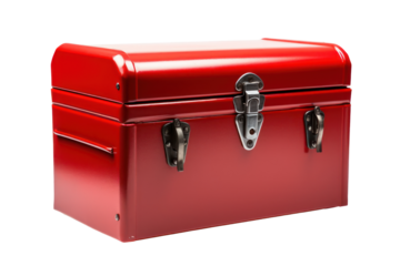Tool box isolated on transparent background,transparency 