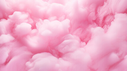 Pink cotton candy background. Candy floss texture. Generative AI