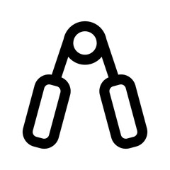 hand grip line icon