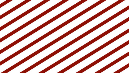 White and red diagonal stripes