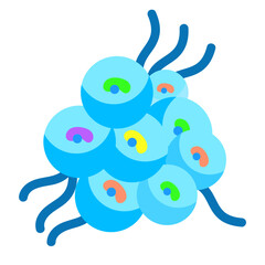 molecule, virus and Bacteria environment
