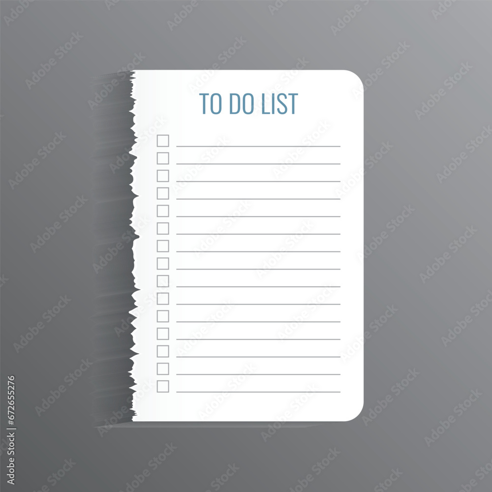 Poster to do list or planning icon in flat style. paper sheet with clipboard vector illustration on isolate