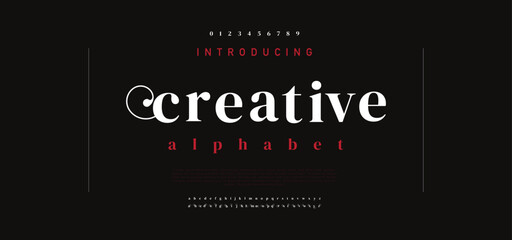 Future font creative modern alphabet fonts. Typography colorful bold with color dot regular. vector illustrator