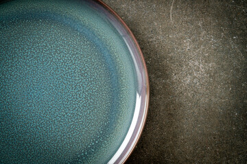 beautiful and vintage  ceramic plate