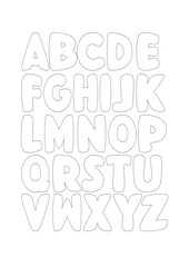 ABC KIDS ALPHABET ABC Poster, Alphabet Poster, Animalalphabet, 