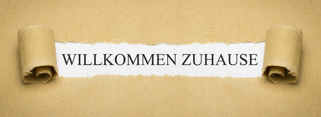 Willkommen zuhause