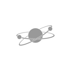 Planet icon isolated on transparent background