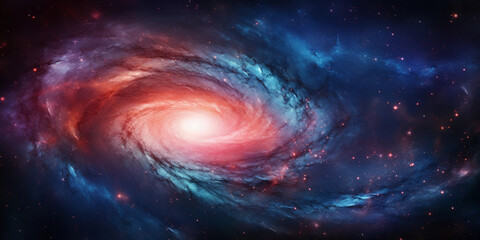 Spiral Galaxy, Messier 81, swirling stars and gas, vibrant pastel colors, dreamy, long exposure