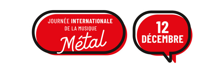 Journée internationale de la musique Métal le 12 décembre