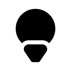 golf glyph icon