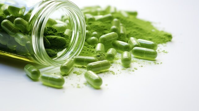 laminaria algae green medicine/