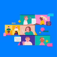 Character in the windows