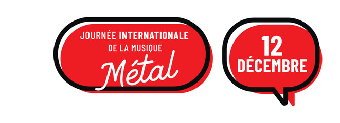 Journée internationale de la musique Métal le 12 décembre