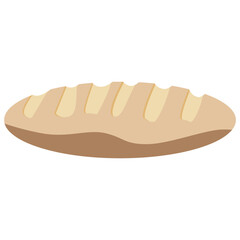 Vector illustration of a bread