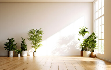 A barren space encircled by vegetation. Home gardening concept. Copy space.