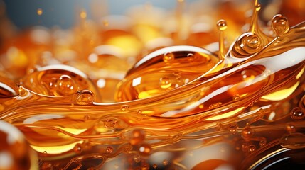 closeup of oil 