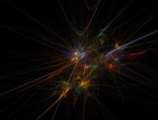 Fototapeta premium Imaginatory fractal abstract background Image