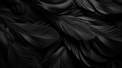 black fabric background generated by AI