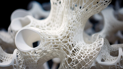 substitute tissue for human biomaterial by additive manufacturing - obrazy, fototapety, plakaty