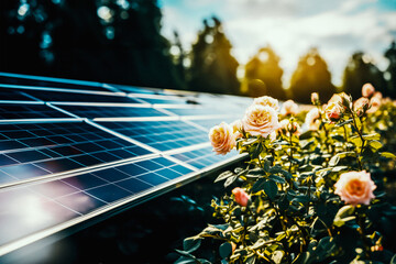 Agrivoltaics combine farmland and solar energy, intelligently offering renewable power generation and crop shading.
