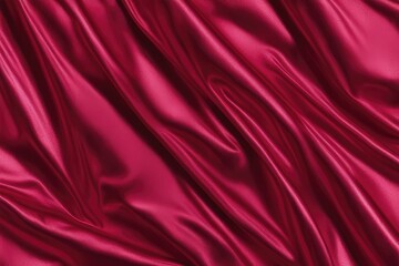 seamless dark ruby red wrinkled metallic foil christmas tissue wrapping paper sheet background texture