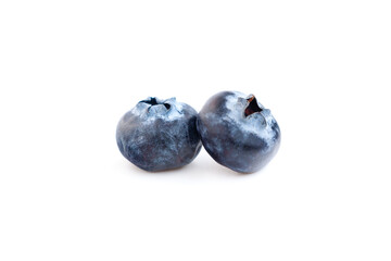 Fresh ripe blueberry fruits isolated on white background, Fresh Fruit, Healthy Fruit