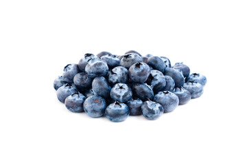 Fresh ripe blueberry fruits isolated on white background, Fresh Fruit, Healthy Fruit