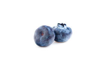 Fresh ripe blueberry fruits isolated on white background, Fresh Fruit, Healthy Fruit