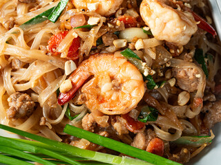 Pad Thai with shrimp