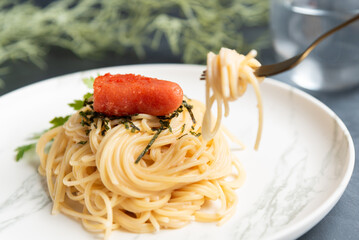 明太子パスタ