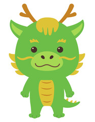 年賀状素材 辰年 かわいい辰イラスト
