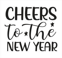 happy new year svg design