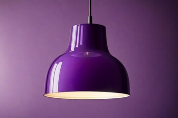 Purple lights bulb