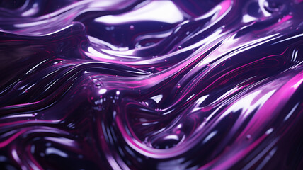Obraz premium Beautiful liquid ink wave background