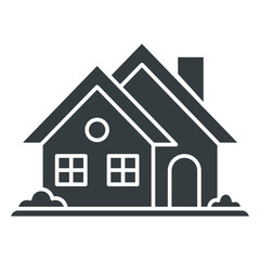 House icons vector on trendy design