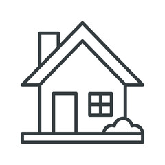 House icons vector on trendy design